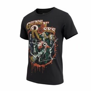 Guns N’ Roses Graphic Short Sleeve Band Tee Small